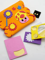 Materiales DIY Para Manualidades Creativas: 1/5pcs Felpa Para Monedero Hecha a Mano EVA Adhesivo Para Costura Y Artesanía Doméstica - details 1