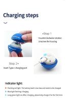 Bola Inteligente Para Perros Juguete Automático Interactivo Recargable Moverse Por Gravedad Pelota Rodante Para Entrenamiento De Mascotas - details 12