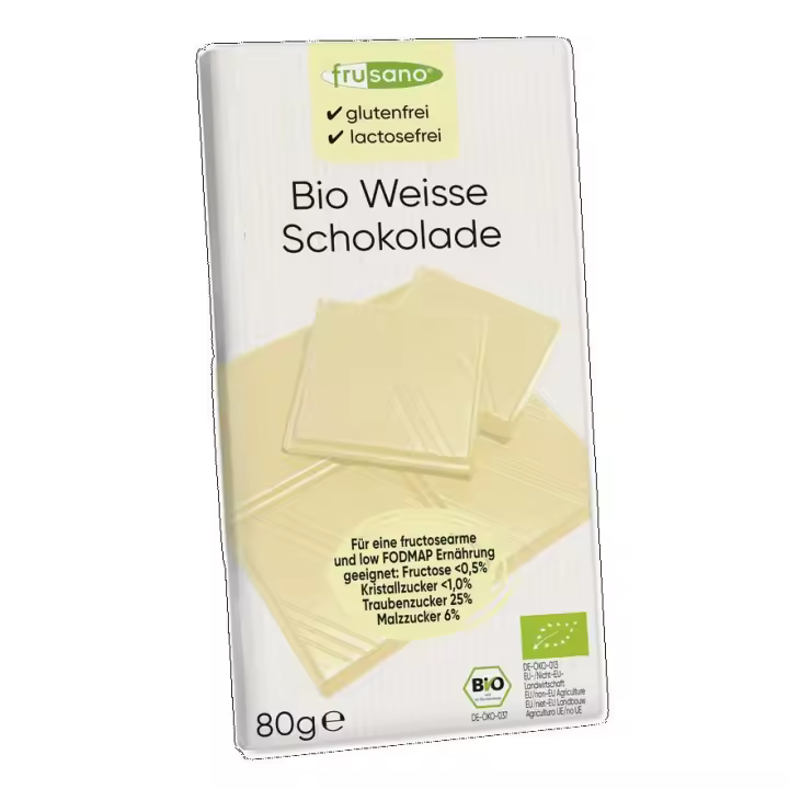 Frusano Chocolate Blanco Organico Puro 85G - 1