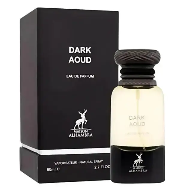 Maison Alhambra Dark Aoud 80ml, Eau de Parfum - Fragancia inspirada en Tom Ford Oud Wood - 1