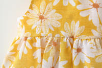 Ropa De Bebé Para Verano Vestido De Playa De Algodón Con Suspensión Para Niña + Sombrero De Sol Vestido De Princesa 2 Piezas - details 17