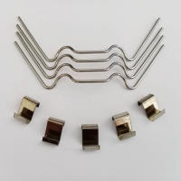 50pcs Clips De Acero Inoxidable Para Ventanas De Vidrio En Invernadero Verde Herramienta De Jardín Para Paneles De Vidrio - details 5