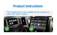 Mini AI Box 2 En 1 Cableado a Wireless Carplay Y Android Auto Compatible Con 99% De Los Coches Dongle Inteligente Plug And Play - details 7