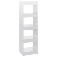 vidaXL Estantería/divisor de espacios 40x30x135 cm Blanco, Negro, Roble Sonoma Mueble Almacenaje Estantería para Oficina, Estudio, Dormitorio Estantería/Librería/ mueble de Almacenamiento - details 2