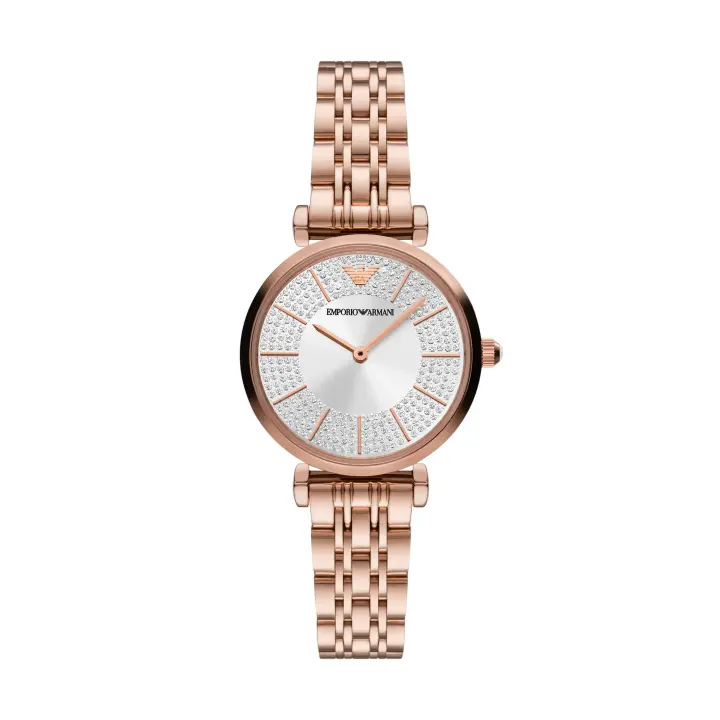 Emporio Armani Reloj STAINLESS STEEL，ROSE GOLD，QUARTZ/2 HAND AR11446 - 1