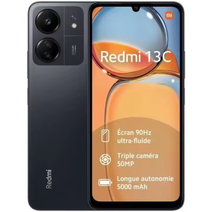 Xiaomi Redmi 13C 256GB - Pantalla HD+ 6.74 Pulgadas - Cámara Triple 50MP - Batería 5000mah - 1