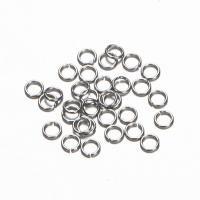 Anillos De Salto Abiertos De Acero Inoxidable 200pcs 4-8mm Para La Fabricación De Joyas Componentes DIY Accesorios Conectores - details 3
