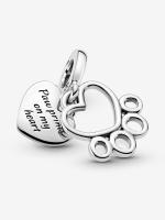 Pandora - Charm Colgante de Corazones-Plata de Lei - details 0