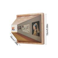 Lámpara De Mesa Recargable De Madera Con Visión En 3D Luz Nocturna Para Decoración De Pared Para Sala De Estar Y Dormitorio Regalo Para Mujeres Hombres Niños - details 0