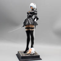 Figura De Juego Nier Automata 2B 27.5cm Cuatro Estilos Estatua De Mecha Lifeform Decoración De Escritorio Regalo De Juguetes Para Coleccionistas - details 14