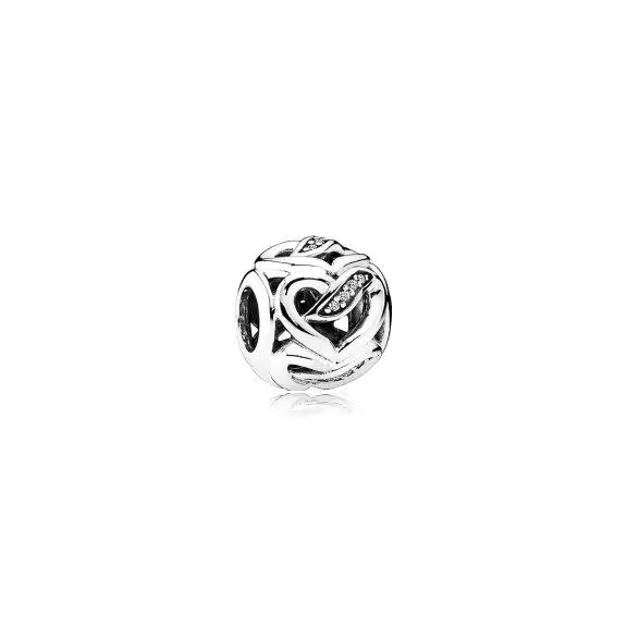 Charm pandora Corazón con circonita 792046CZ - 1