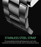 Reloj Mécanico De Lujo PAGANI DESIGN Para Hombre Con Bisel De Cerámica Arco Iris Resistente Al Agua De Acero Inoxidable Y Correa De Goma - details 6