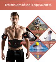Almohadilla De Estimulación Muscular De Actualización Para Abdomen Y Piernas Equipo De Gimnasio En Casa Para Perder Peso Y Quemar Grasa Material De Alta Calidad Con 10 Modos Y 30 Niveles De Intensidad USB Cargable - details 18