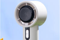 Ventilador de mano portátil para exteriores, potente dispositivo de 2024 velocidades con Pantalla Led, Batería recargable de 100 mAh, Personal, novedad de 3000 - details 10