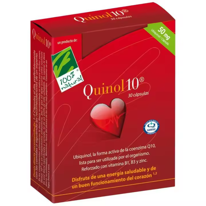 Cien Por Cien Quinol-10 30 Cápsulas 50Mg - 1