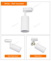 Lámpara De Techo LED Rotativa 360° Surface Mounted Blanco Negro Oro Cobre 6W GU10 Reemplazable Spot De Pared Luz De Ambiente Moderna Para Cocina Comedor Dormitorio Foyer Estudio Baño - details 9