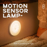 Lámpara Nocturna De 10 LEDs Con Sensor De Movimiento PIR Auto Encendido/Apagado Para Pasillo Dormitorio Armario Cocina Luz De Banda Inferior Luz De Pared - details 0