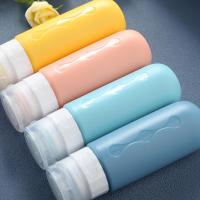 Paquete de 4 botellas de viaje de silicona a prueba de fugas aprobado por la TSA (90mL) para champús, lociones y artículos de tocador, sin BPA certificado por la FDA - details 3