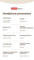 Lenovo LP25 OWS | Auriculares Bluetooth 5.4 con Clip para la Oreja | Sonido de Alta Calidad | Auriculares Portátiles y Elegantes | Ideales para Negocios - details 19