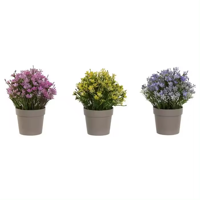 Planta artificial de polipropileno Campanilla 18x18x19 cm - 1