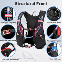 Nueva Mochila Ultra-ligera NEWBOLER Para Trail Running 5L Chaleco De Hidratación Para Maratón Y Bicicleta Con Bolsa De Agua De 2L Para Hombres Y Mujeres - details 1