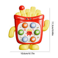 Juguete Educativo Para Niños Mini Whack-a-Mole De Coordinación Ocular-Motora Color Aleatorio Juguete De Decompresión Para Dedos - details 1