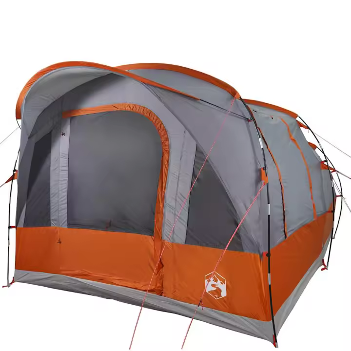 vidaXL Tienda de campaña túnel 3 personas impermeable Color Gris y naranja,  Azul,  Verde y mas - 1