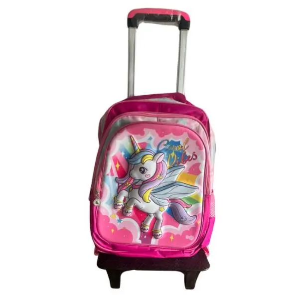 Carro Mochila Unicornio 30X12,5X40 Cm Thayba - 1