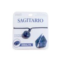 Mind Souls Zodíaco SAGITARIO - Colgante, Pulsera o Llavero piedra Sodalita - details 0