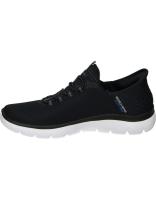 SKECHERS | Deportivas Skechers Slip-ins Summits High Range para Hombre – Zapatilla en Color Negro – Zapatilla Deportiva Sin Cierres -  Slip ins – Para Poner y Quitar Sin Manos - Cómodas – Alta Calidad – Modelo 232457-BLK - details 2