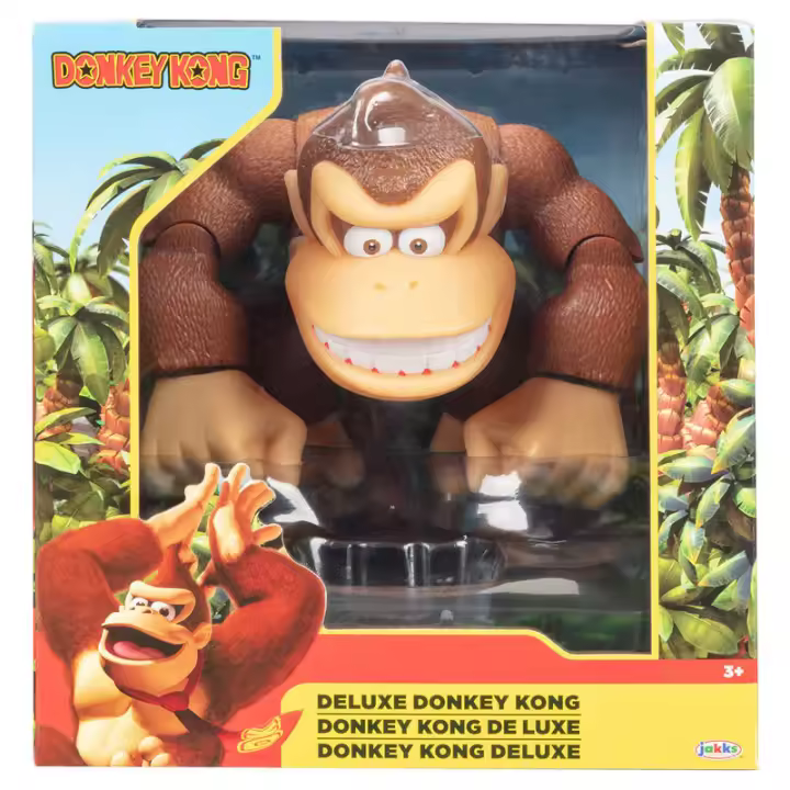 Figura Donkey Kong Super Mario BrosFigura  Coleccionable - Idea de Regalo- Mercancia Oficial - Juguetes para Niños y Adultos - Movies Fans - Muñeco para Coleccionistas y Exposición - 1