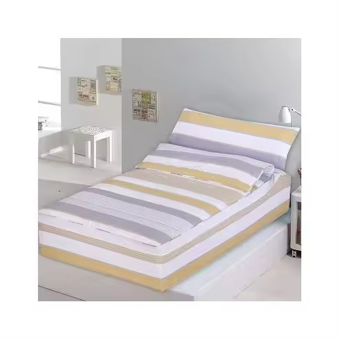 Saco Nórdico con Cremallera Edredón Ajustable Cama Infantil Zarautz Ocre Sibiles 00380 - 1