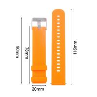 Pulsera para Garmin Vivoactive 3 / Vivomove HR negra y blanca - details 1