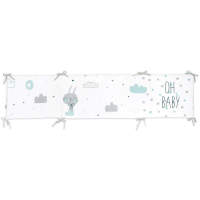 Pekebaby Edredón + Protector + Cojín Set 3 Piezas medida cuna estándar 60X120 cm Modelo Oh Baby - details 2