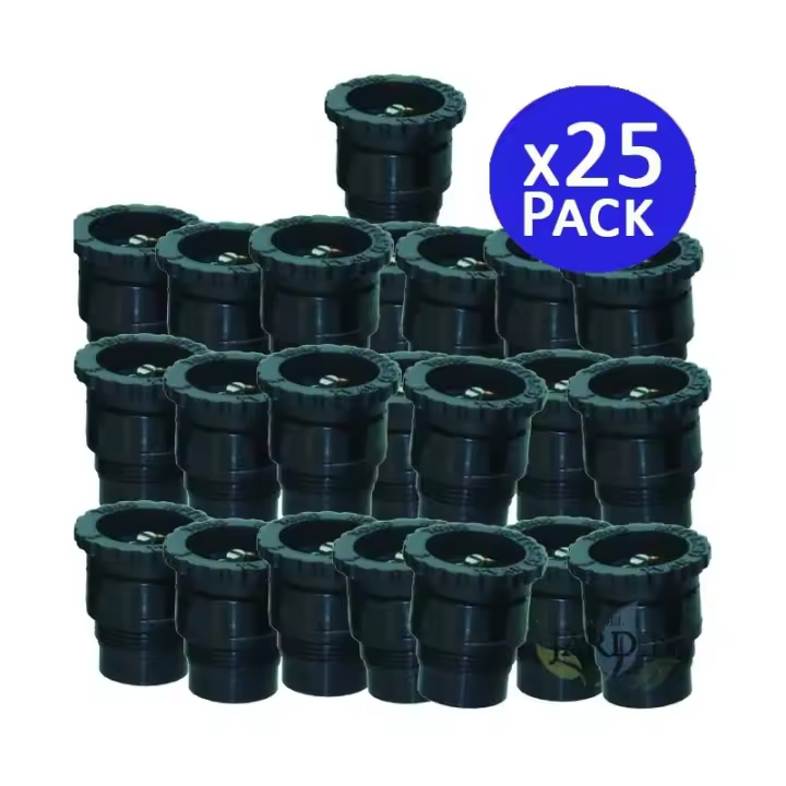 TORO Pack 25 Tobera para difusores de riego Toro T-VAN158 | Alcance 4,50 m | Boquilla Rosca Macho | Angulo Ajustable - 1
