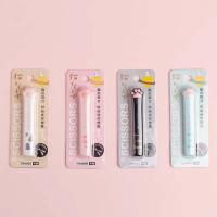 Tijeras Multifuncionales Pequeñas Y Portátiles En Forma De Uña De Gato Lindo Para Oficina Accesorio De Papelería - details 2
