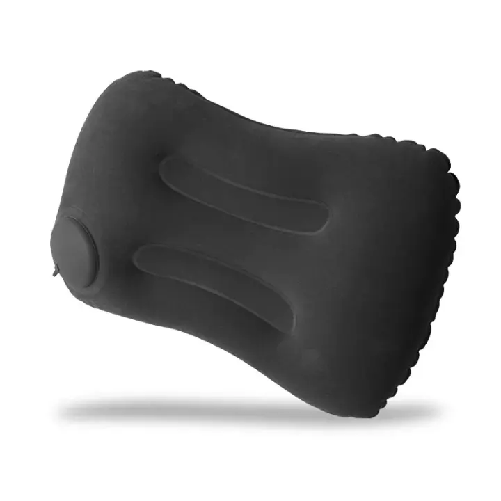 Cojín Inflable Portátil De Ultra Suave Para Soporte De Cuello Y Lumbar Cómodo Para Camping Piscina Y Viaje Color Variado - 1