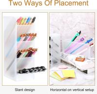 4 Piezas Portalápices Multifunction, Organizador de Escritorio para Lápices,Lapiceros para Libro, Organizador de Pluma para - details 1