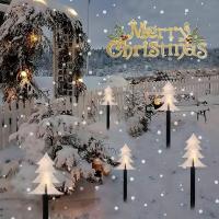 5pcs Luces De Árbol De Navidad Solar Impermeables Para Jardín LED Festivales Luz De Lámpara Decoración Exterior Navidad - details 8