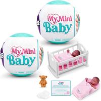 Pack 2 Capsules - ZURU 5 Surprise My Mini Baby Series 1 - Cápsula Misteriosa Coleccionable, Juguete para Niñas, Bebé en Miniatura Realista, Juego y Accesorios - details 0