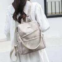 MOV-Mochila para mujer, nuevo estilo, moderna, versátil, antirrobo, de PU, de gran capacidad, de alta gama,Mochila escolar mochila transfronteriza para mujer, moda doble propósito mochila de viaje de gran capacidad mochila escolar ligera para viajeros - details 17