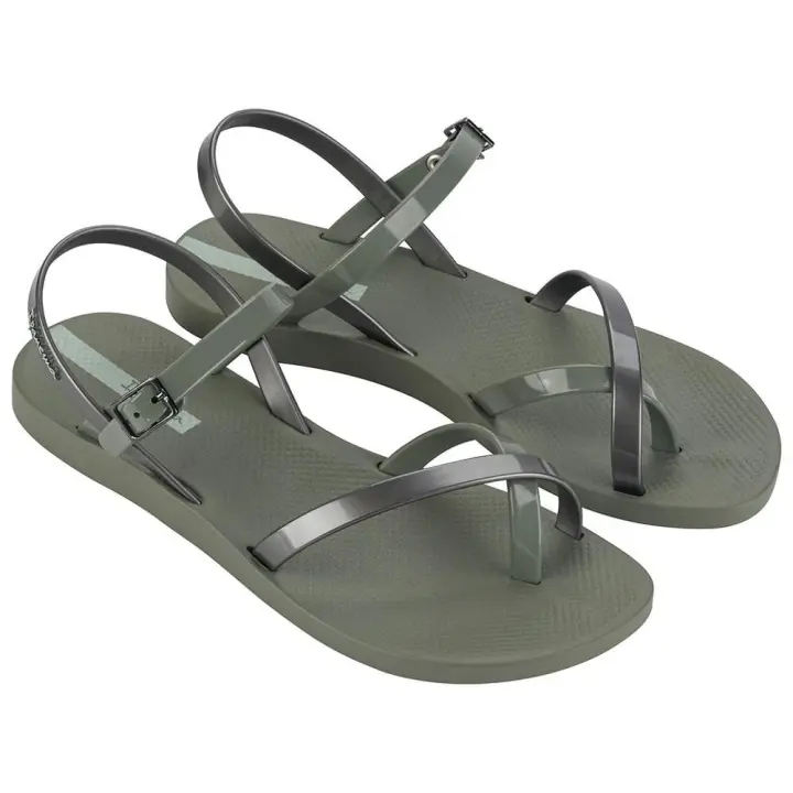 Ipanema 82842 Fashion Sand Chanca de Mujer Verde Planta Anatómica. CALZAN PEQUEÑO. CONSULTAR GUÍA DE TALLAS. - 1
