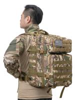Mochila Táctica De Gran Capacidad 45L Para Hombres Y Mujeres Bolsa De Gimnasio Y Senderismo De 3 Días Para Camping Y Trekking - details 11