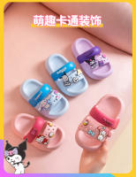 Zapatillas Sanrio Para Niños Kuromi Hello Kitty My Melody Antideslizantes Para Interior Y Exterior Verano Unisex Tallas Para Edad 7-12 Años - details 4