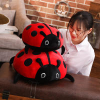 Muñeco De Peluche Kawaii Ladybird Suave Y Cálido Muñeco De Ladybug Para Decoración De Habitación Regalo De Cumpleaños Y Navidad Para Niños - details 2