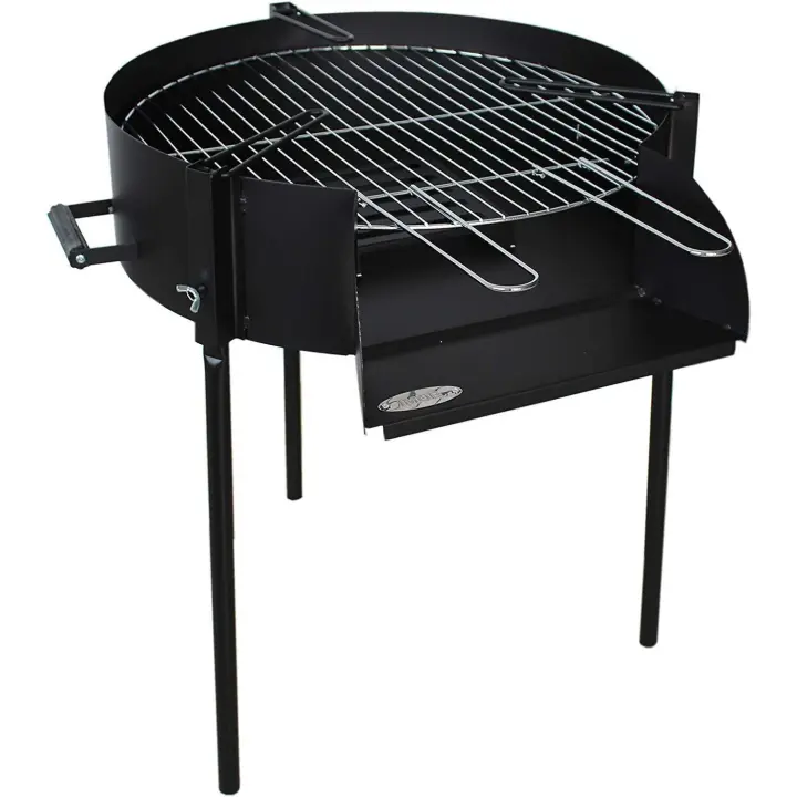 Paellero y barbacoa de carbón y leña, 50 CM - 1