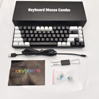 Teclado Mecánico HXSJ V800 De 68 Teclas Con Cable Ergonómico Y Retroiluminación Azul Hielo Intercambiables Hot Swappable Para Gaming Alta Durabilidad - details 12