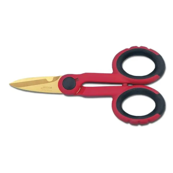 Arcos tijeras 506100-bl electricista inox mango polip.140 mm. - 1