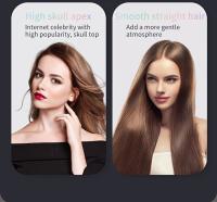 Planchas del pelo，Peine de pelo recto portátil e inalámbrico, calentamiento rápido, diseño anti-calor de temperatura constante, tecnología de iones negativos, pantalla digital inteligente, carga USB, delicado y ligero - details 12