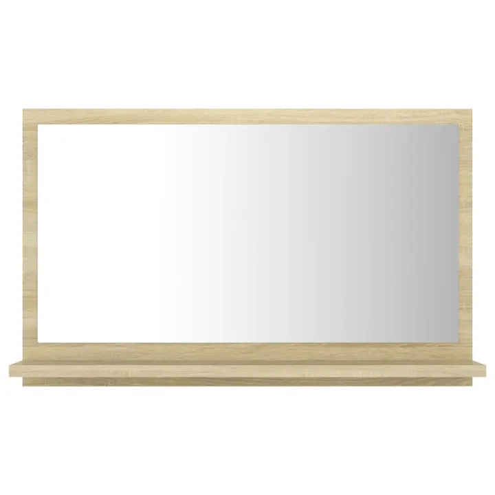 ¿Espejo de BA? O Madera contrachapada color Roble 60x10,5x37 cm - 1